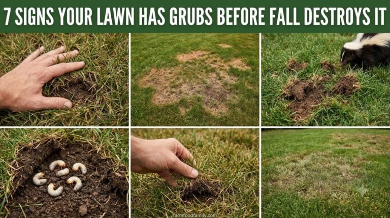 7 Sneaky Signs Your Lawn Has Grubs Before They Destroy It This Fall