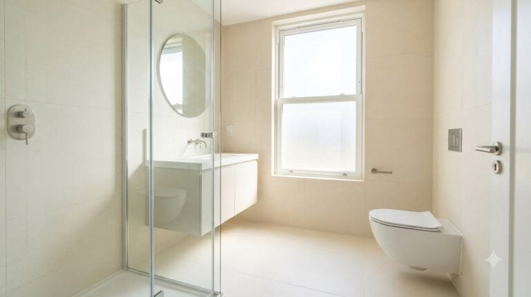 20 Small Bathroom Tile Ideas (That Won’t Make the Floor a Slip Hazard)