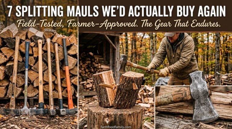 7 Best Splitting Mauls for Effortless Firewood Splitting