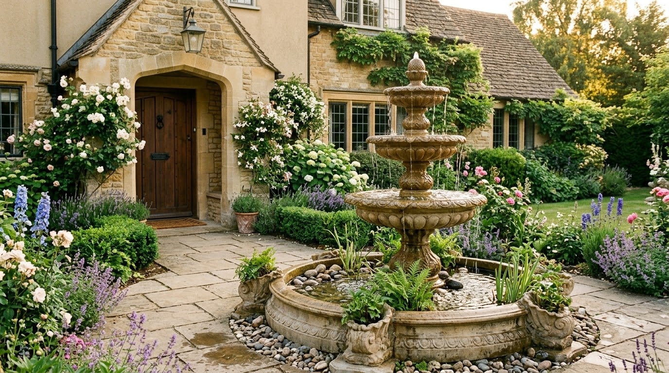 This Type of Garden Fountain Is Good Luck in Feng Shui — Here’s Where to Put It, and Which Work Best