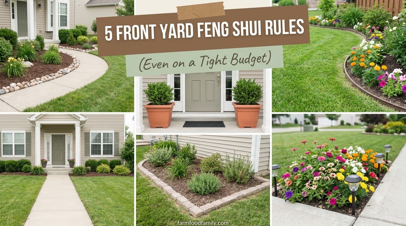5 Front Yard Feng Shui Rules That Invite Better Energy Into Your Home