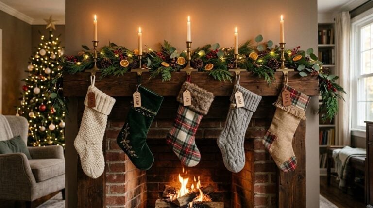 12 Christmas Stockings Ideas That Look Styled and Personal