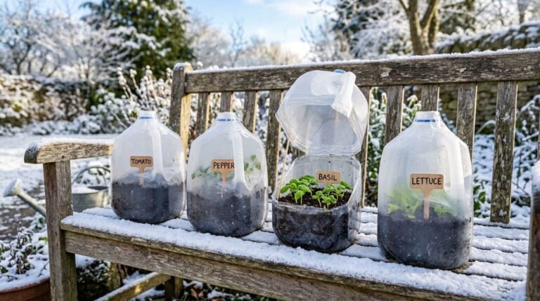 The Milk Jug Greenhouse: 7 Simple Steps to Winter Sowing