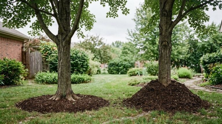 8 Signs You’re Using Too Much Mulch Around Your Trees