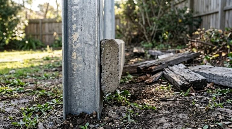 Concrete Sleeper and Steel Post Retaining Wall: How We Rebuilt Ours So It Won’t Rot Again