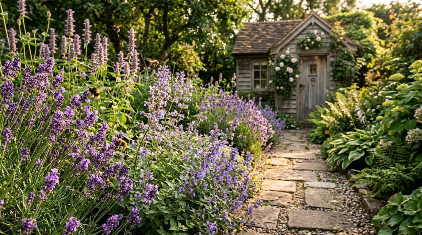 Planting Along Garden Paths: Fragrant Pollinator Borders That Keep Bees Around