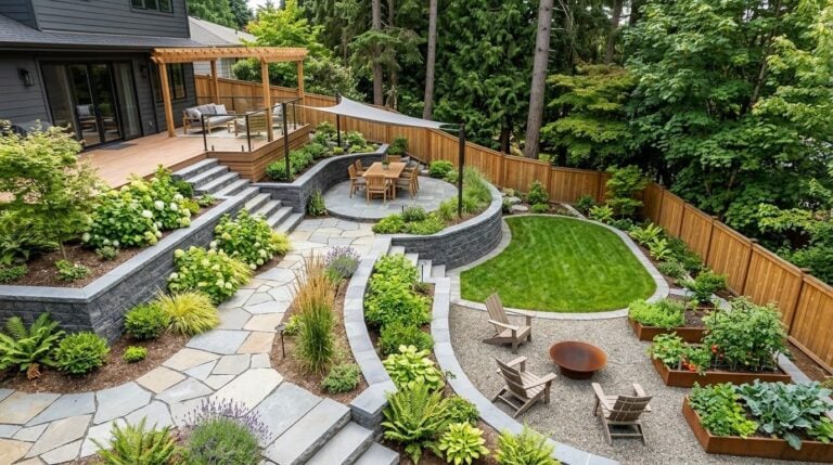 L-Shaped, Sloped, or Just Plain Odd: 10 Tricks for Landscaping the Backyard Nobody Else Wants