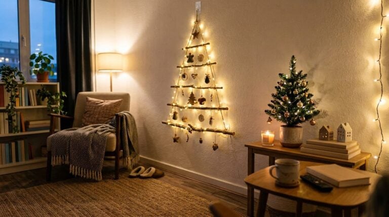 12 Cozy Apartment Christmas Decor Ideas That Fit Small Spaces