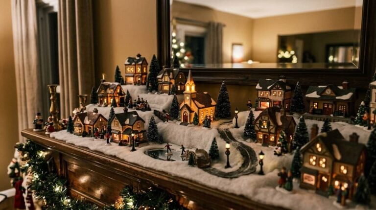 15 Charming Christmas Village Display Ideas That Look Like a Real Winter Town