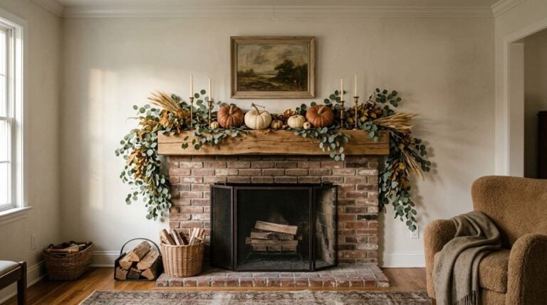 20 Cozy Thanksgiving Mantel Decor Ideas You’ll Want to Copy Now