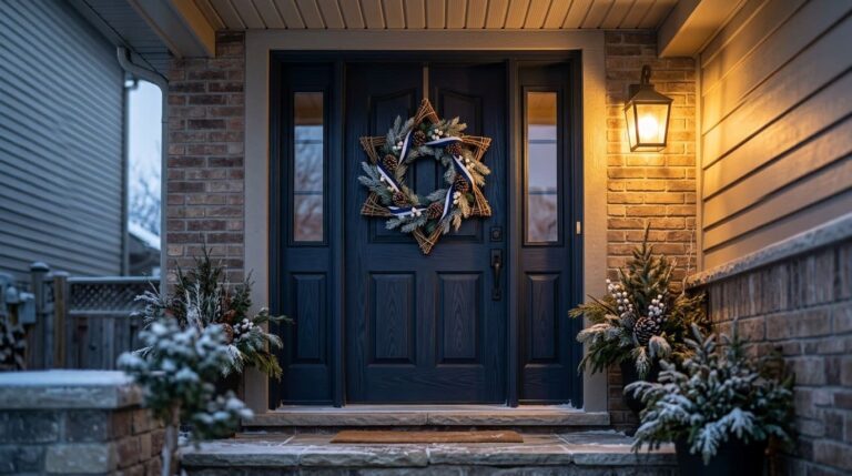25 Dazzling Hanukkah Wreath Ideas for Your Front Door (Creative, Easy, and Weatherproof)