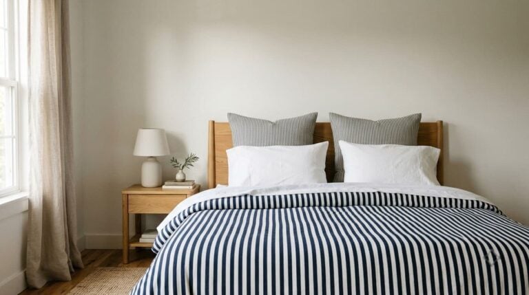 25 Striking Striped Bedding Ideas That Look Planned, Not Random